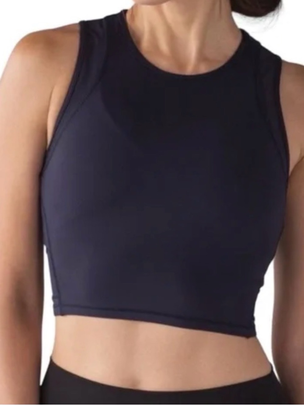 LULULEMON PURPLE MUSCLE TANK TOP SIZE 4